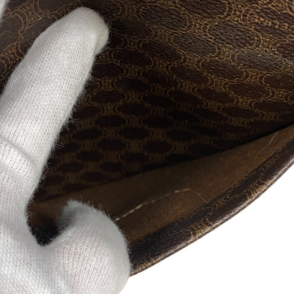 Celine Tote Bag Leather Brown Macadam Women(Unisex)