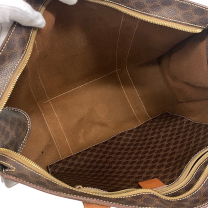 Celine Tote Bag Leather Brown Macadam Women(Unisex)