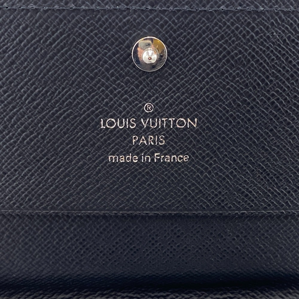 Louis Vuitton Card Case M62292 Leather Brown Name Card Holder Epi Amberop Cult De Visit Women
