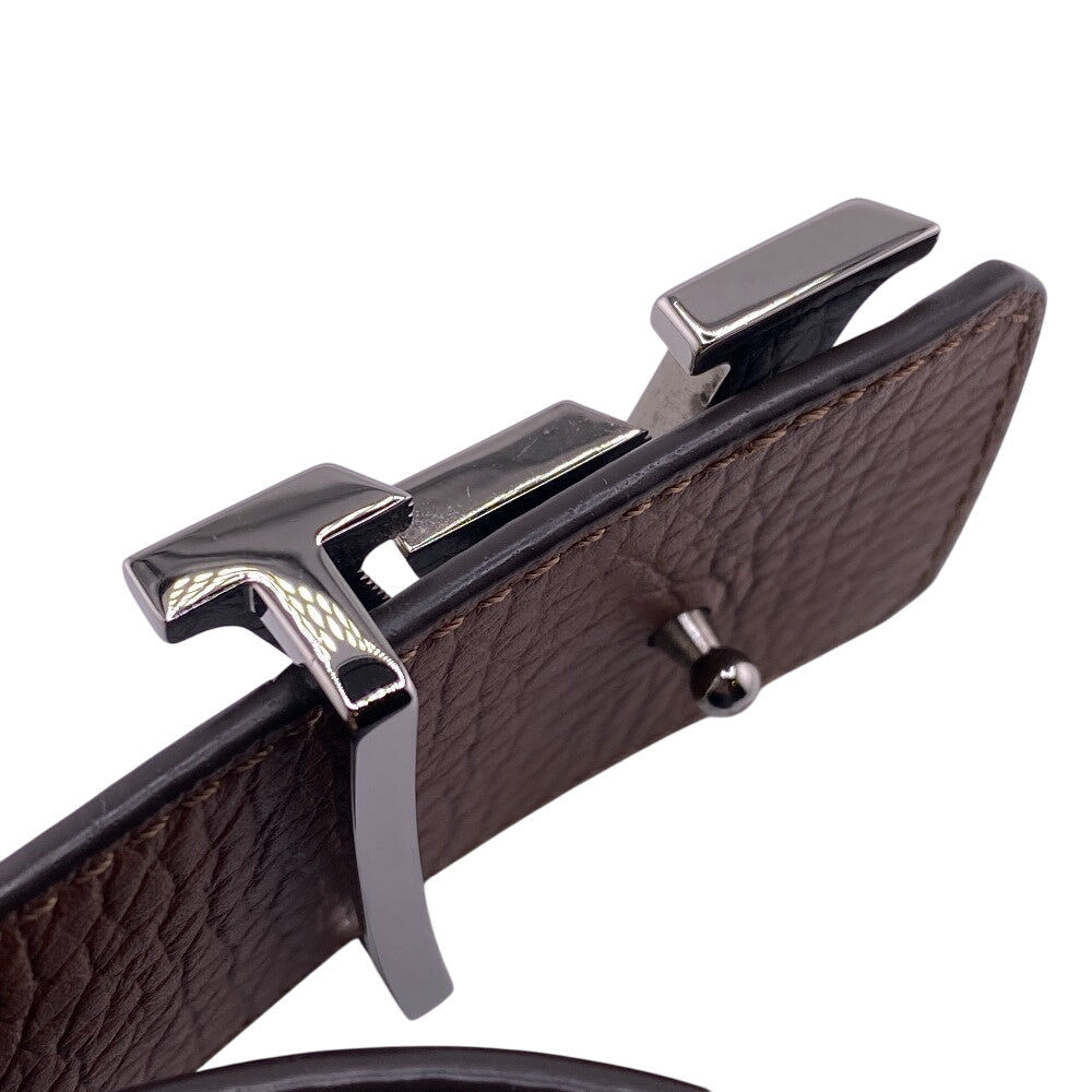 Louis Vuitton Belt M0027 Taurillon Clemence Navy Lv Tilt Reverse