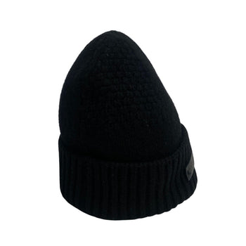 Louis Vuitton Knit Cap Knit Black Knit Hat Mens