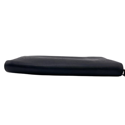 Louis Vuitton Long Wallet Purse M60632 Epi, Leather Black Epi Zippy Organizer Mens