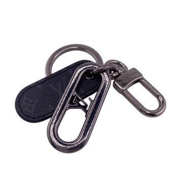 Louis Vuitton Key Ring M00927 Leather Black Eclipse Sportcle Lv Signature Chain