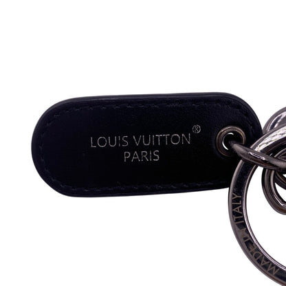 Louis Vuitton Key Ring M00927 Leather Black Eclipse Sportcle Lv Signature Chain