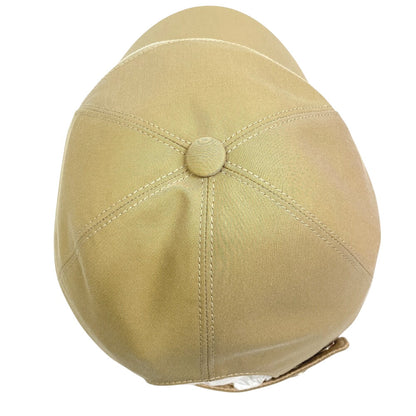 Hermes Cap Cotton Beige Hat Neo Jump Stitch