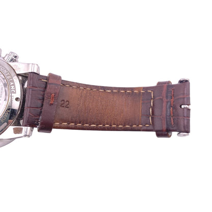 Montblanc Watches Mechanical Automatic Bbdc3L4B Stainless Steel, Leather Black Time Walker Black