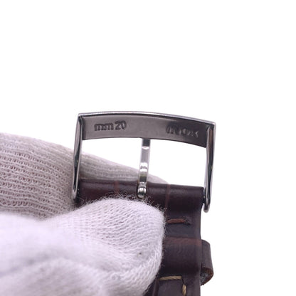 Montblanc Watches Mechanical Automatic Bbdc3L4B Stainless Steel, Leather Black Time Walker Black