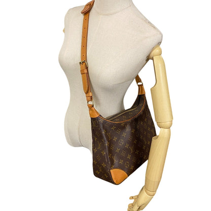 Louis Vuitton Shoulder Bag M51265 Leather Brown Monogram Boulogne 30