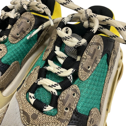 Gucci Sneakers Canvas, Knit Fabric Beige Gucci X Balenciaga The Hacker Project Maxi Gg Supreme