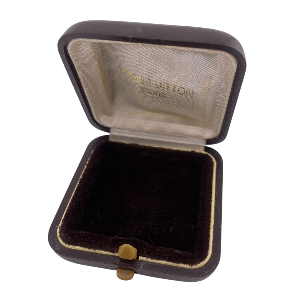 Louis Vuitton Key Ring Model Number Unknown Metal Gold Trunk Motif
