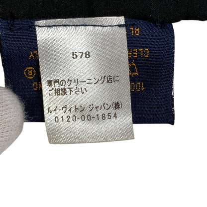 Louis Vuitton Scarf M77054 Monogram Shearing White Echarpe Shirring Women(Unisex)