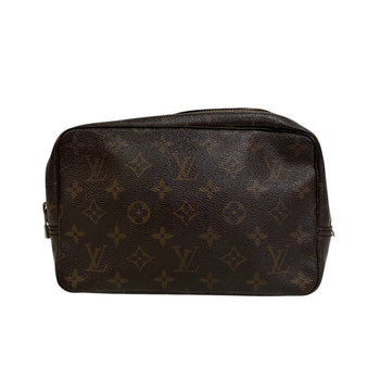 Louis Vuitton Pouch M47524 Monogram Canvas Brown Monogram Truth Cracking T 23
