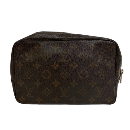 Louis Vuitton Pouch M47524 Monogram Canvas Brown Monogram Truth Cracking T 23