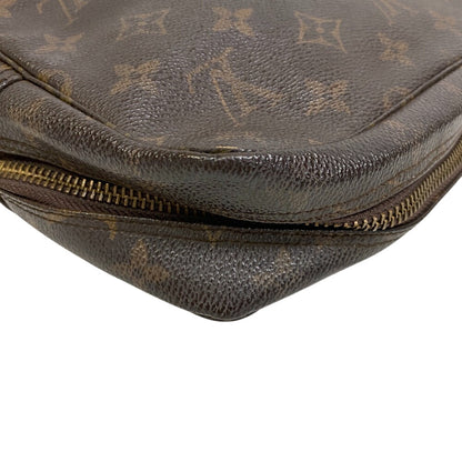 Louis Vuitton Pouch M47524 Monogram Canvas Brown Monogram Truth Cracking T 23
