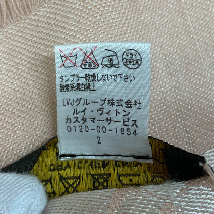 Louis Vuitton Stall M72046 Wool, Silk Pink Monogram Shoal Monogram
