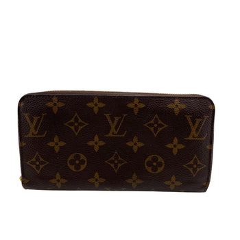 Louis Vuitton Long Wallet Purse M41894 Monogram Brown Round Zip Wallet Monogram Zippy Wallet