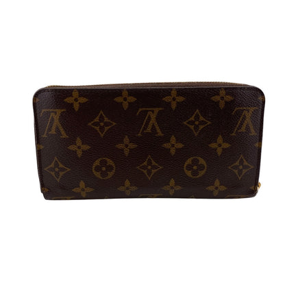 Louis Vuitton Long Wallet Purse M41894 Monogram Brown Round Zip Wallet Monogram Zippy Wallet