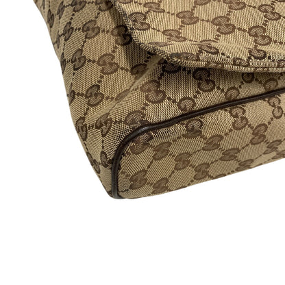 Gucci Shoulder Bag 146236 Gg Canvas, Leather Beige Gg Canvas Women(Unisex)