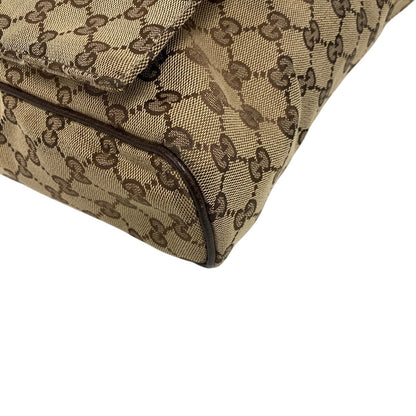 Gucci Shoulder Bag 146236 Gg Canvas, Leather Beige Gg Canvas Women(Unisex)