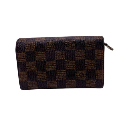 Louis Vuitton Bifold Wallet N61730 Damier Brown Damier Porto Monnet Bie Tresol Mens