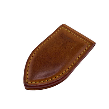 Louis Vuitton Money Clip M64692 Nume Leather Brown Mens