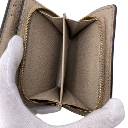 Louis Vuitton Bifold Wallet M80152 Monogram Ann Platt Beige Ann Platt Portefeuille Claire Women