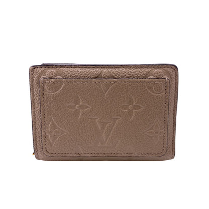 Louis Vuitton Bifold Wallet M80152 Monogram Ann Platt Beige Ann Platt Portefeuille Claire Women