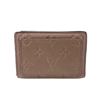 Louis Vuitton Bifold Wallet M80152 Monogram Ann Platt Beige Ann Platt Portefeuille Claire Women