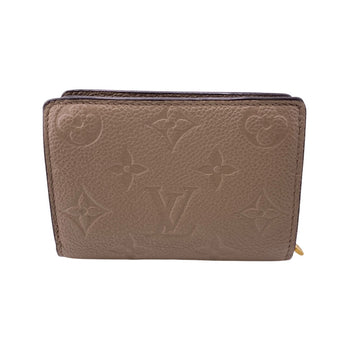 Louis Vuitton Bifold Wallet M80152 Monogram Ann Platt Beige Ann Platt Portefeuille Claire Women