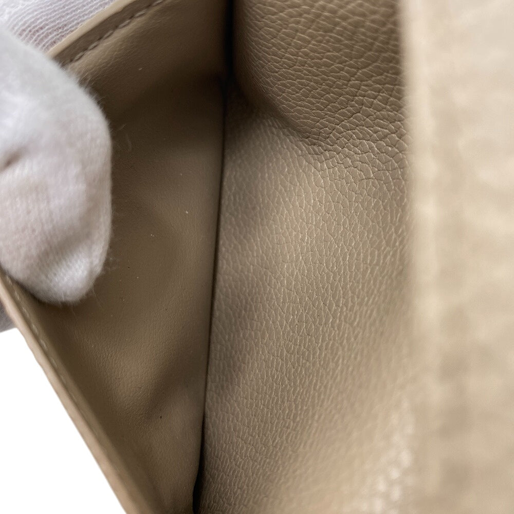 Louis Vuitton Bifold Wallet M80152 Monogram Ann Platt Beige Ann Platt Portefeuille Claire Women