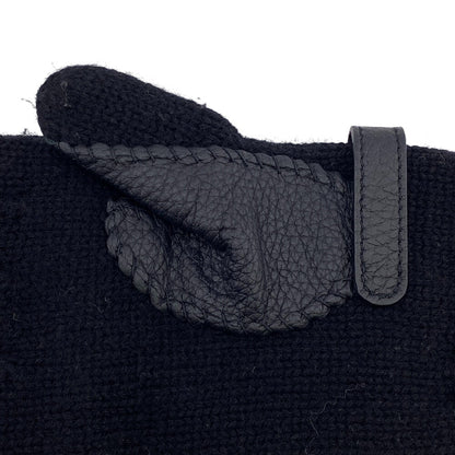 Hermes Gloves Cashmere, Leather Black Glove Baltimore Women S