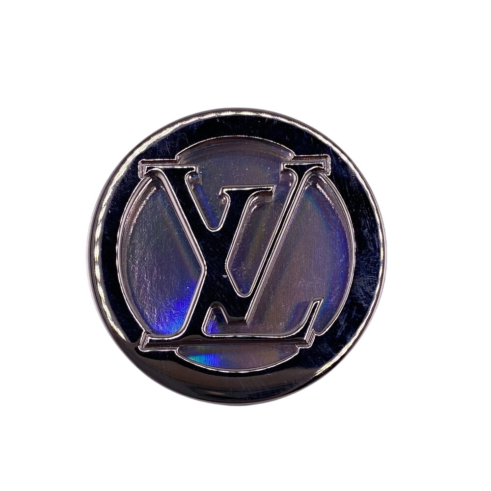 Louis Vuitton Brooch M02413 Gold Plated Silver Monogram Stesia