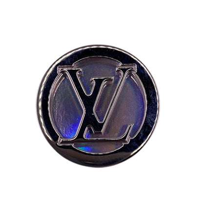Louis Vuitton Brooch M02413 Gold Plated Silver Monogram Stesia