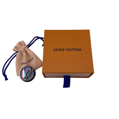 Louis Vuitton Brooch M02413 Gold Plated Silver Monogram Stesia