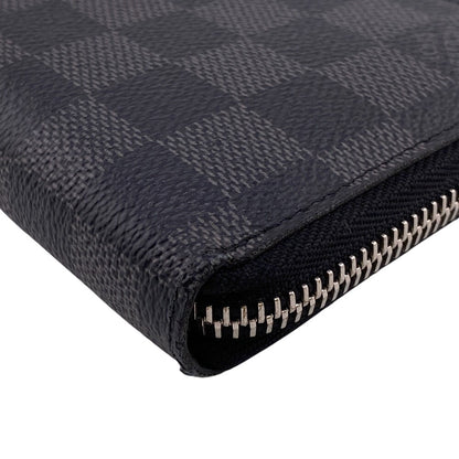 Louis Vuitton Long Wallet Purse N63095 Damier Grafitte Black Appy Wallet Damier Grafitte Verdical