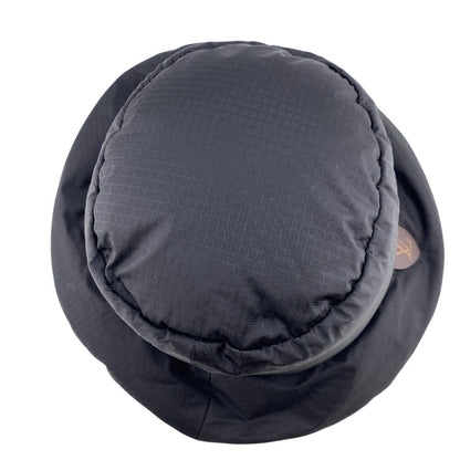 Louis Vuitton Hat M77024 Nylon, Leather Black Monogram Hat Bob Pillow Bucket Hat S
