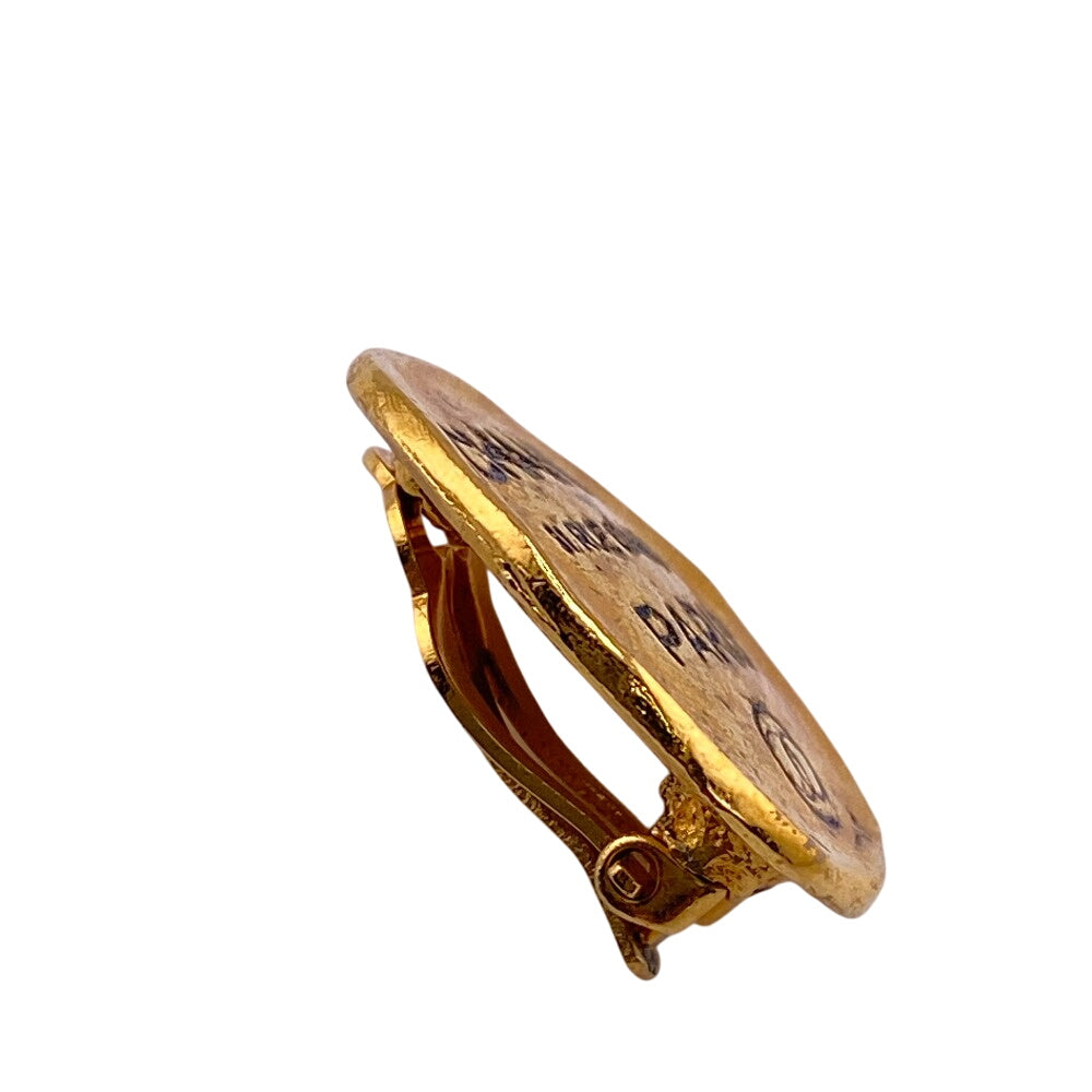 Chanel Earring Gold Plated Gold One Side Only 31 Rue Cambon Women(Unisex)