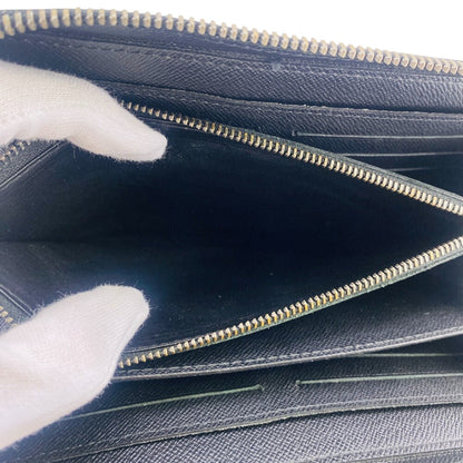 Louis Vuitton Long Wallet Purse M61698 Monogram Eclipse Black Monogram Eclipse Zippy Xl Mens