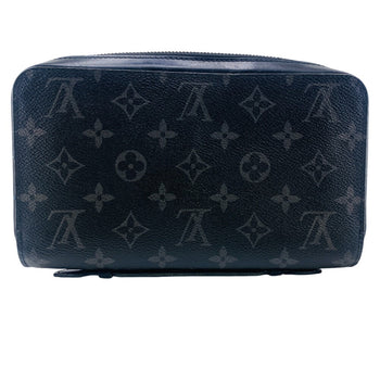 Louis Vuitton Long Wallet Purse M61698 Monogram Eclipse Black Monogram Eclipse Zippy Xl Mens