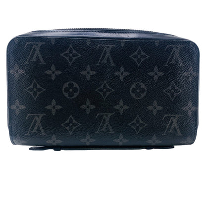 Louis Vuitton Long Wallet Purse M61698 Monogram Eclipse Black Monogram Eclipse Zippy Xl Mens