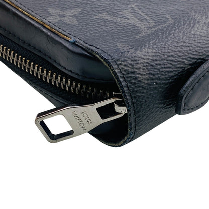 Louis Vuitton Long Wallet Purse M61698 Monogram Eclipse Black Monogram Eclipse Zippy Xl Mens