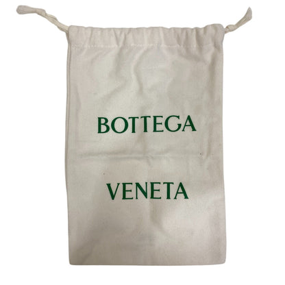 Bottegaveneta Shoulder Bag Leather Beige Pouch Drawstring Intrecciato Women