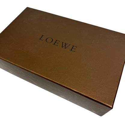 Loewe Scarf Mohair, Wool, Nylon Orange Fringe Bicolor Fluffy Anagram Women
