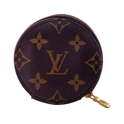 Louis Vuitton Coin Case M44840 Leather Brown Coin Case Coin Pocket Pouch Monogram Multi Pochette