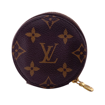 Louis Vuitton Coin Case M44840 Leather Brown Coin Case Coin Pocket Pouch Monogram Multi Pochette