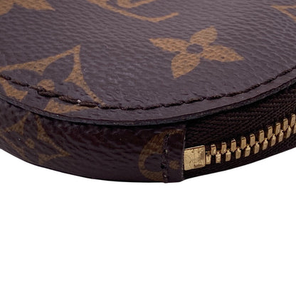 Louis Vuitton Coin Case M44840 Leather Brown Coin Case Coin Pocket Pouch Monogram Multi Pochette