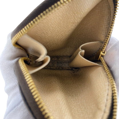 Louis Vuitton Coin Case M44840 Leather Brown Coin Case Coin Pocket Pouch Monogram Multi Pochette