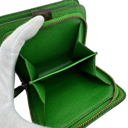 Louis Vuitton Bifold Wallet M95218 Monogram Brown Compact Wallet Perfo Mens
