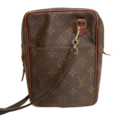 Louis Vuitton Shoulder Bag M3552 Leather Brown Monogram Danube Women