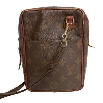 Louis Vuitton Shoulder Bag M3552 Leather Brown Monogram Danube Women